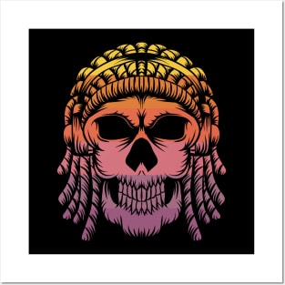 Indian Skull Posters and Art